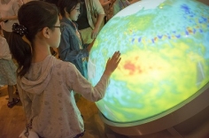 『子どもワークショップ・触れる地球を体感しよう!』が開催されました!